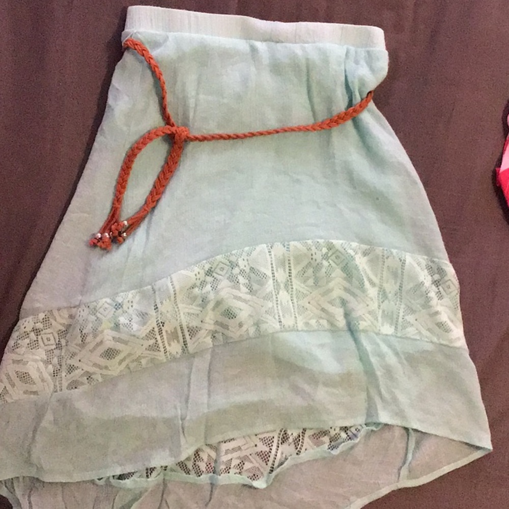 Light Blue Skirt